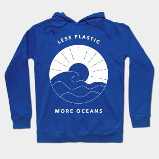 Less Plastic More Ocean Hoodie